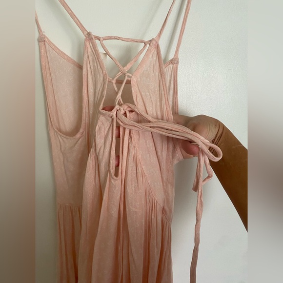 Free People Intimately Flowy Pink Dress (S) - Picture 4 of 5